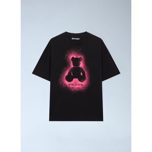 Palm Angels Men Spray Bear Regular T-Shirt